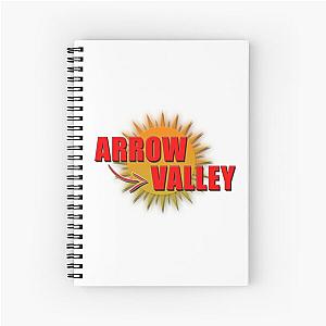 Arrow Valley Logo from the Arrow Valley Planet Coaster Park Spiral Notebook