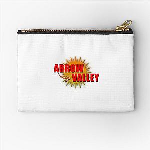 Arrow Valley Logo from the Arrow Valley Planet Coaster Park Zipper Pouch