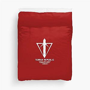 Planetside 2 - Large Terran Republic Weathered Logo Duvet Cover