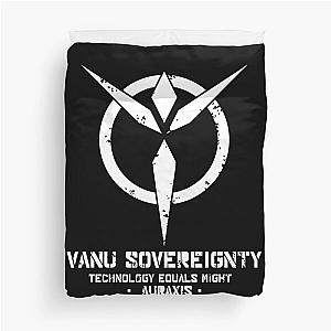 Planetside 2 Large Vanu Sovereignty Weathered Logo Classic Duvet Cover