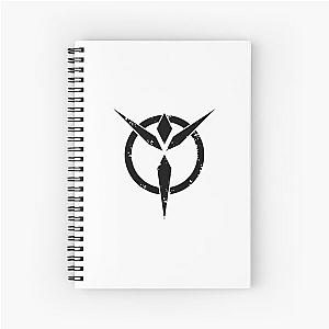 Planetside 2 - Vanu Sovereignty Weathered Logo Spiral Notebook