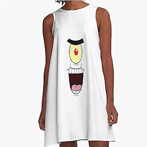 Plankton Evil Laugh A-Line Dress