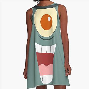 Happy Plankton A-Line Dress