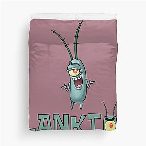 Plankton with custom name Duvet Cover