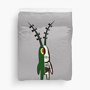 Plankton Skull Duvet Cover