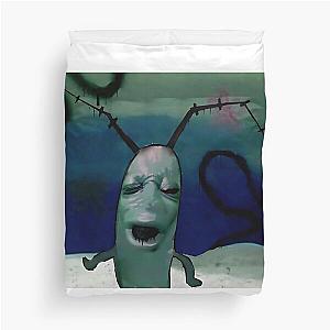 Plankton Meme Duvet Cover