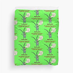 Plankton Christmas Duvet Cover