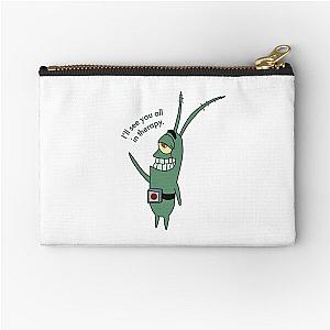 Plankton I'll See You in Therapy Zipper Pouch