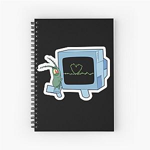 SpongeBob Plankton Karen Spiral Notebook