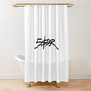 Plaquebo Max Shower Curtain Five Star