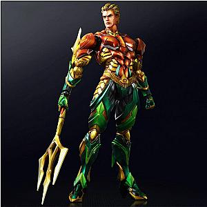 25cm DC Comics Series Sea Prince Aquaman  Play Arts Kai Figure Toys