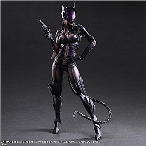 27CM Catwomen The Dark Knight Rises Selina Kyle Play Arts Kai Action Figure Toys