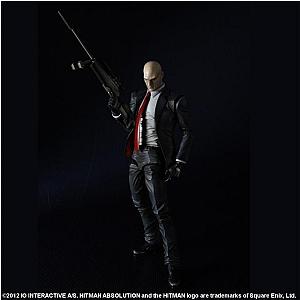 23cm Game Hitman Codename 47 Play Arts Kai Game Figure Toys