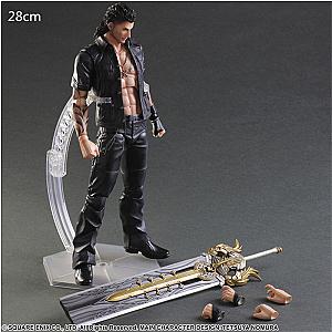 23-28cm Gladiolus Final Fantasy XV Play Arts Kai Action Figure Toys