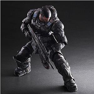 25cm Gears of War Marcus Fenix Play Arts Kai Action Figure Toys