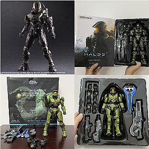 24-26cm Halo 5 Guardians No.1 Play Arts Kai Action Figure Toys