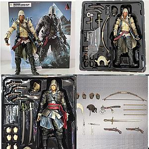 30cm Connor Edward Kenway Play Arts Kai Action Figure Toys