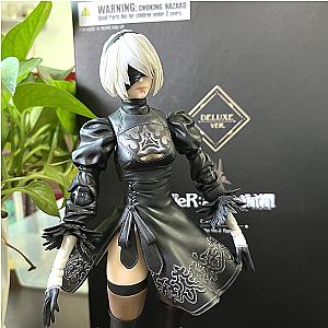 26cm Nier Automata 2 Type B 2B DX Deluxe Edition Movable Play Arts Kai Action Figure Toys