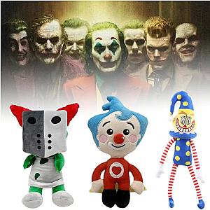 25-45cm Plim Plim Tricky The Clown Joker Cartoon Set 3pcs Stuffed Toy Plush