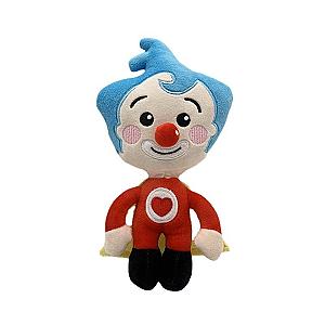 25cm Red Plim Plim Clown Cartoon Stuffed Toy Plush