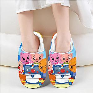 Cartoon Plim Plim Pattern Winter Slippers