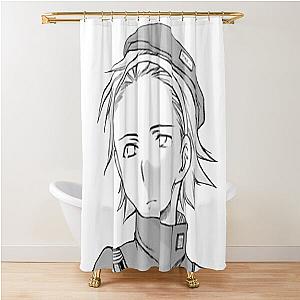Pele Plunderer Manga Shower Curtain