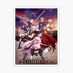 Plunderer - Purandara  Artwork team fight in the city Sticker