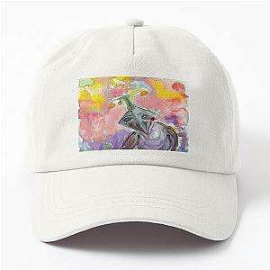 Whimsical Raven named Foley The Plunderer From an original watercolor painting Dad Hat