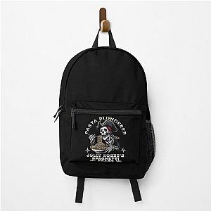 Pasta Plunderer - Pirate Eating Spaghetti - Halloween Backpack