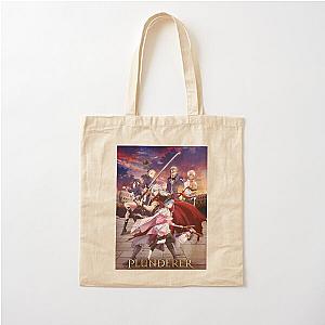 Plunderer - Purandara - Artwork of a team fight in the city Cotton Bag