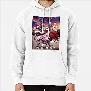 Plunderer - Purandara Artwork sunset team fight in the city Pullover Hoodie