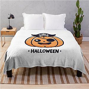 Pumpkin Plunderer Throw Blanket