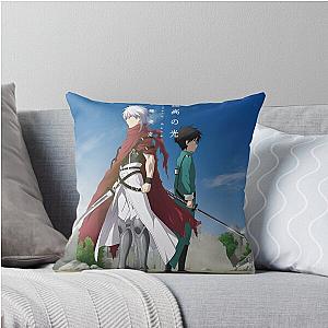 Plunderer - Light Bach and Sakai Takeru Throw Pillow
