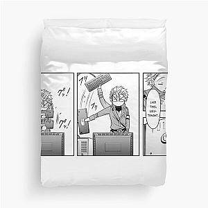 Jail vs Computer Plunderer (Left to right) Duvet Cover