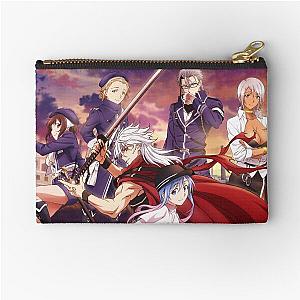 Plunderer - Purandara - Artwork sunset team fight in the city Zipper Pouch