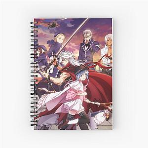 Plunderer - Purandara - Artwork sunset team fight in the city Spiral Notebook