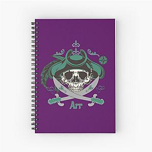 Pirate Plunderer Spiral Notebook