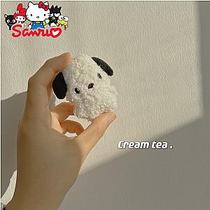 Pochacco Cartoon Sanrio Doll Brooch Headwear