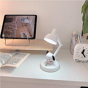 Pochacco Sitting Doll Eye Protection White Reading Lamp