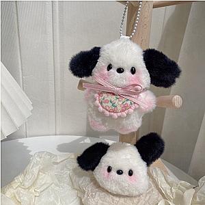 Pochacco Plush Toys Cartoon Dog Kawaii Key Chains