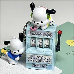 Pochacco Two-Dimensional Figure Model Toys Keychain