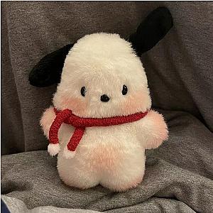 10cm White Pochacco Cute Doll Keyring Plush