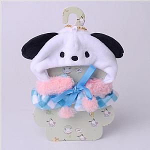 Pochacco White Dog Cartoon Doll Cape Clothes