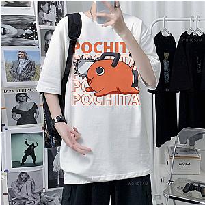 Pochita Chainsaw Man Japanese Anime Tshirts