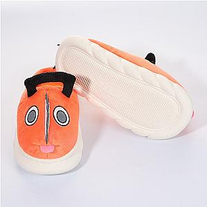 Pochita Adult Orange Dog Cosplay Slipper