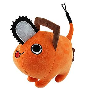 10-40cm Orange Pochita Cosplay Dog Plush