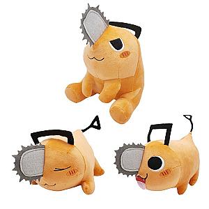 31-38 cm Orange Pochita 3 Style Cosplay Plush