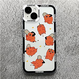 Pochita Cartoon Dog Phone Case for iPhone