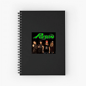 80s Rock Stars Poison Band Notebook