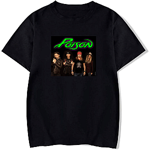 80s Rock Stars Poison Band T-Shirts